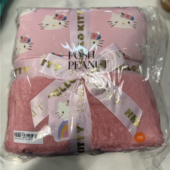 Posh Peanut Hello Kitty Pastel Pink Plush Patoo - Picture 1 of 5